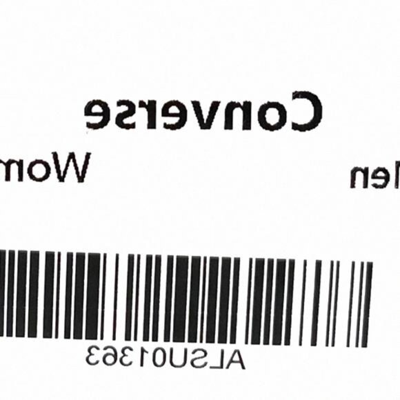 Converse Ctas High Top Sneakers Women Canvas A05960C-WWBLWBLG Custom Black White - Picture 10 of 11